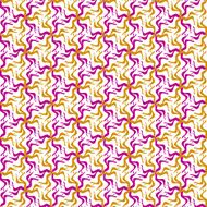 Vintage noisy textured diagonal wavy striped background Seamless pattern Vector N5