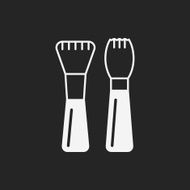 makeup brush icon N9
