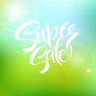 Super sale tag banner Vector illustration N3