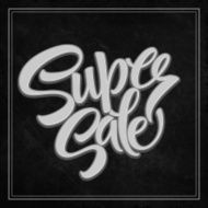 Super sale tag banner Vector illustration N4
