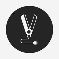 Hair curlers icon N8