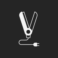 Hair curlers icon N9