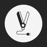 Hair curlers icon N10