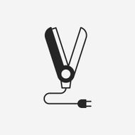 Hair curlers icon N11