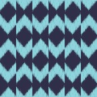 Vector seamless ikat pattern N17