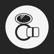 makeup powder icon N14