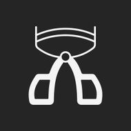 Eyelash curler icon N8