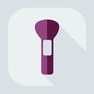 Flat modern design with shadow icon Makeup Brush N3