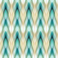 Vector seamless ikat ethnic pattern N2
