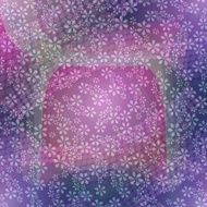Purple background with small flower patterns