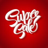 Super sale tag banner Vector illustration N11