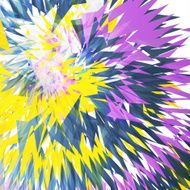 Abstract triangle shape background