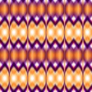 Vector seamless ikat ethnic pattern N3