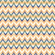 Vector seamless ikat ethnic pattern N5