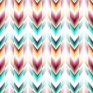 Vector seamless ikat ethnic pattern N7
