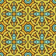 pattern of colorful abstract mandala shapes 6