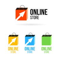 online store design logo N2
