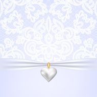 pearl heart pendant