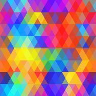 Abstract hipsters seamless pattern bright colored rhombus Geometric background rainbow N2
