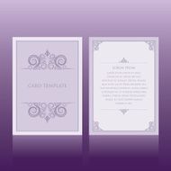 Invitation card N15