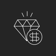 diamond line icon N15