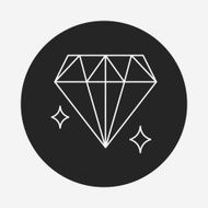 diamond line icon N18