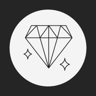 diamond line icon N20