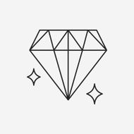 diamond line icon N21