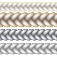 Seamless Woven Braid Vector