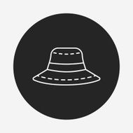 sun hat line icon N3