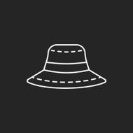 sun hat line icon N4