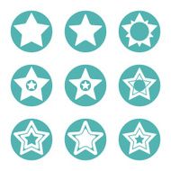 Star icon vector illustration