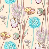 flowers pattern N12