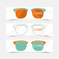Sunglasses background for prints advertiments on summer topic N2