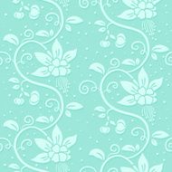 Abstract seamless floral pattern N40