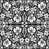 Abstract seamless floral pattern N41