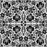 Abstract seamless floral pattern N42