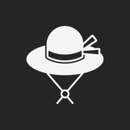 sun hat icon N8