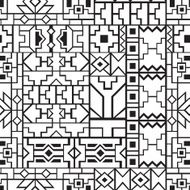 Barbarian Ornament Seamless Pattern