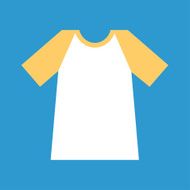 Shirt flat icon symbol