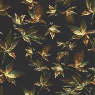 Watercolor floral pattern N15