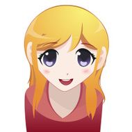 Manga Girl Illustration N8