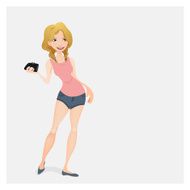 Shopping girl N20