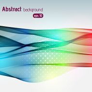abstract colorful waves background N8