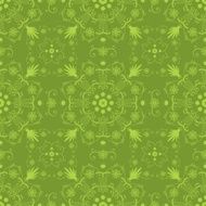 Intricate seamless hand drawn floral background
