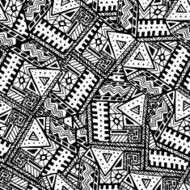 Seamless Pattern in Ethnic Style N20