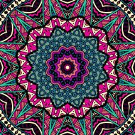 Abstract geometric ethnic seamless pattern ornamental