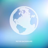 Travel icon abstract blurred colorful background N2