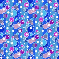 Colored circles seamless pattern retro background N3