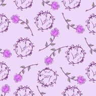 Pattern of rose N2